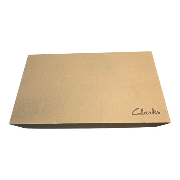 Clarks Slippers Womens Size 8M Gray Suede Sweater Trim Slip On Faux Fur Cozycore - Picture 11 of 12